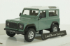 Land Rover Defender 90, green, Cararama 1:43