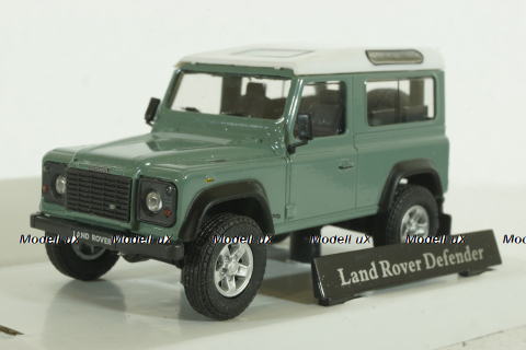 Land Rover Defender 90, green, Cararama 1:43