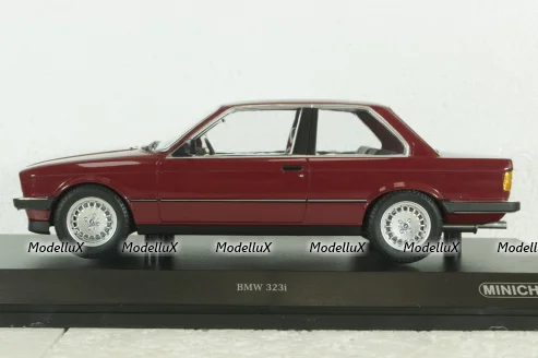 BMW 323I (E30), red, 1982, 155026008, Minichamps 1:18