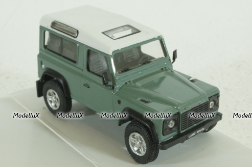 Land Rover Defender 90, green, Cararama 1:43