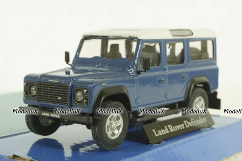 Land Rover Defender 110, blue, Cararama 1:43