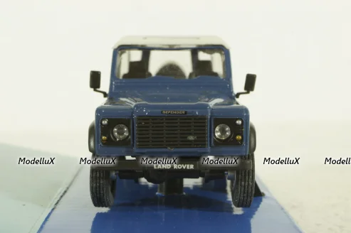 Land Rover Defender 110, blue, Cararama 1:43