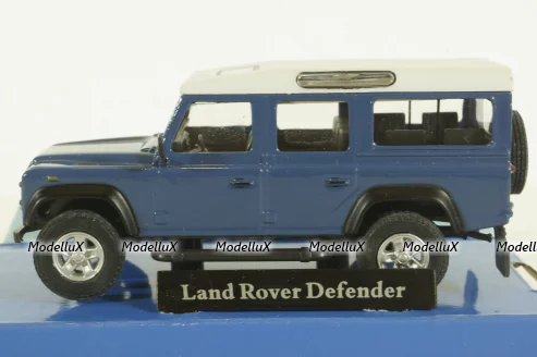 Land Rover Defender 110, blue, Cararama 1:43