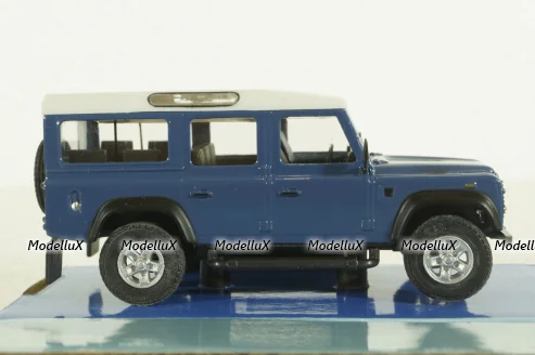Land Rover Defender 110, blue, Cararama 1:43