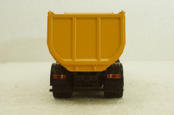 Маз-6516 8х4 самосвал, белый/желтый, АвтоИстория 1:43