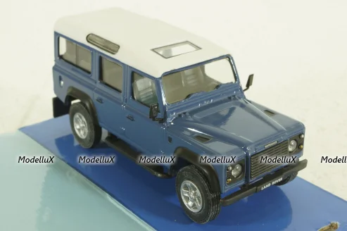 Land Rover Defender 110, blue, Cararama 1:43