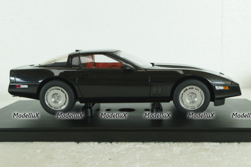 Chevrolet Corvette C4 1986 (black), 71242, AutoArt 1:18