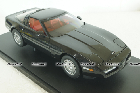 Chevrolet Corvette C4 1986 (black), 71242, AutoArt 1:18