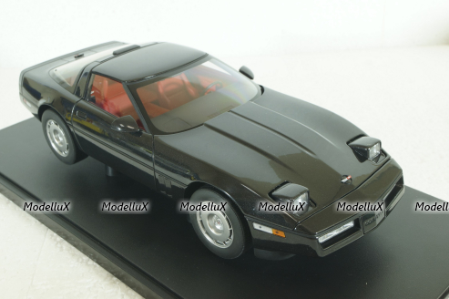 Chevrolet Corvette C4 1986 (black), 71242, AutoArt 1:18