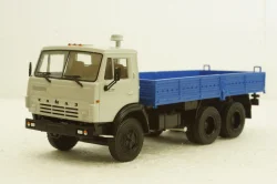 Камаз-5320 бортовой 1976, серый/синий, Автоистория 1:43