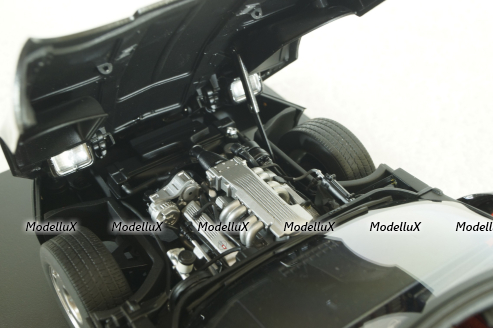 Chevrolet Corvette C4 1986 (black), 71242, AutoArt 1:18