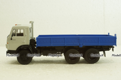 Камаз-5320 серый/синий, АвтоИстория 1:43