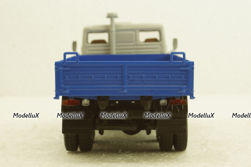 Камаз-5320 серый/синий, АвтоИстория 1:43