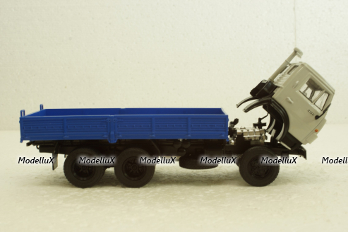 Камаз-5320 серый/синий, АвтоИстория 1:43