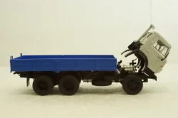Камаз-5320 бортовой 1976, серый/синий, Автоистория 1:43