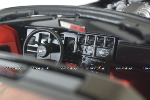 Chevrolet Corvette C4 1986 (black), 71242, AutoArt 1:18