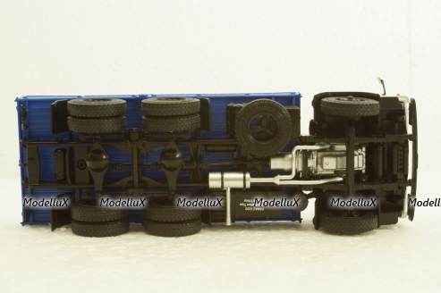 Камаз-5320 серый/синий, АвтоИстория 1:43