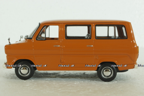 Ford Transit 1971 Bus, orange, 400082410, Minichamps 1:43