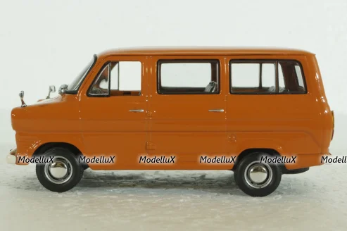 Ford Transit 1971 Bus, orange, 400082410, Minichamps 1:43