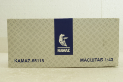 Камаз-65115 самосвал оранжевый, АвтоИстория 1:43