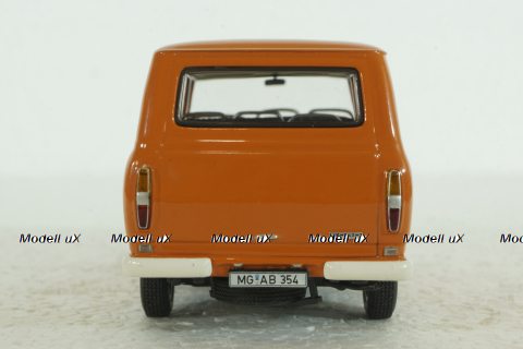 Ford Transit 1971 Bus, orange, 400082410, Minichamps 1:43