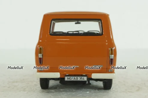 Ford Transit 1971 Bus, orange, 400082410, Minichamps 1:43