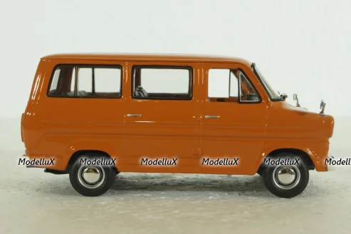 Ford Transit 1971 Bus, orange, 400082410, Minichamps 1:43