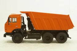 Камаз-65115 самосвал оранжевый, АвтоИстория 1:43