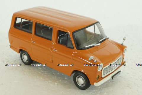 Ford Transit 1971 Bus, orange, 400082410, Minichamps 1:43