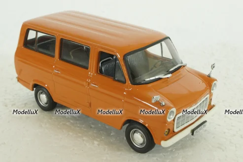 Ford Transit 1971 Bus, orange, 400082410, Minichamps 1:43