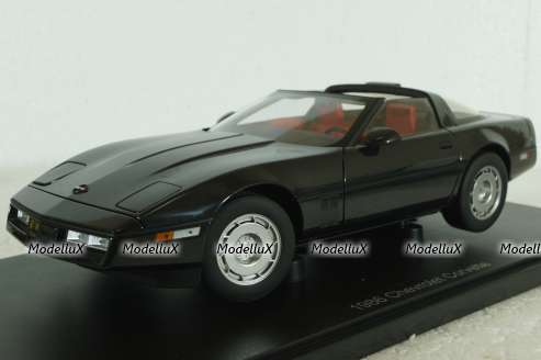 Chevrolet Corvette C4 1986 (black), 71242, AutoArt 1:18