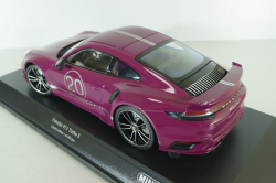Porsche 911 (992) Turbo S Sport Design Paket, 2021, red, 155069172, Minichamps 1:18