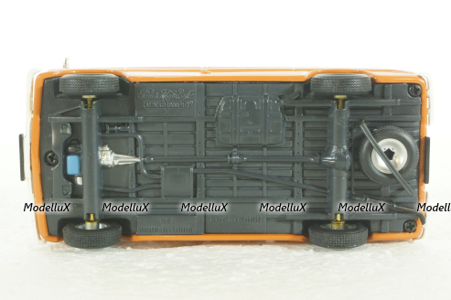 Ford Transit 1971 Bus, orange, 400082410, Minichamps 1:43