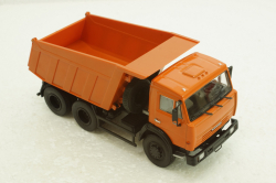 Камаз-65115 самосвал оранжевый, АвтоИстория 1:43