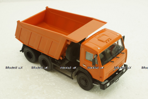 Камаз-65115 самосвал оранжевый, АвтоИстория 1:43