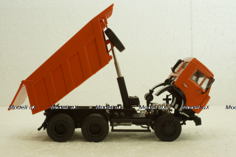 Камаз-65115 самосвал оранжевый, АвтоИстория 1:43