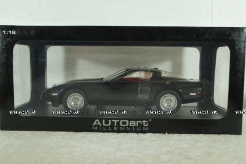 Chevrolet Corvette C4 1986 (black), 71242, AutoArt 1:18