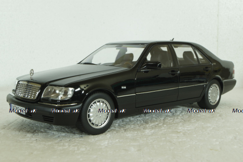 Mercedes S600 (W140), 1994 black, MM140BL, Mission Model 1:18