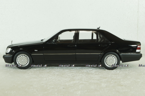 Mercedes S600 (W140), 1994 black, MM140BL, Mission Model 1:18