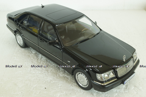 Mercedes S600 (W140), 1994 black, MM140BL, Mission Model 1:18