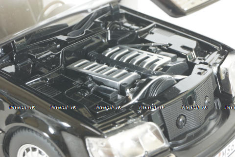 Mercedes S600 (W140), 1994 black, MM140BL, Mission Model 1:18