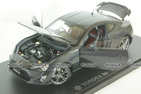 Toyota 86 "LIMITED" (Asian Version/RHD), grey metallic, 2012, 78772, AutoArt 1:18