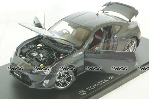 Toyota 86 "LIMITED" (Asian Version/RHD), grey metallic, 2012, 78772, AutoArt 1:18