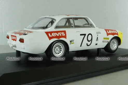 Alfa Romeo GTA 1300 Junior SPA 24H 1971, Rubens/Van Rryn, 155711279, Minichamps 1:18