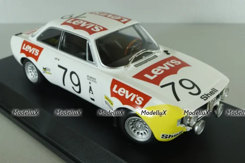 Alfa Romeo GTA 1300 Junior SPA 24H 1971, Rubens/Van Rryn, 155711279, Minichamps 1:18