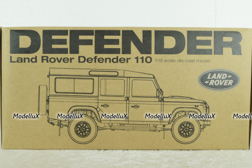 Land Rover Defender 110, red, Century Dragon 1:18