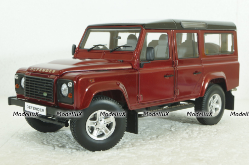Land Rover Defender 110, red, Century Dragon 1:18
