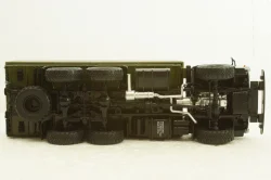 Камаз-53501 с тентом, серый/зеленый, АвтоИстория 1:43