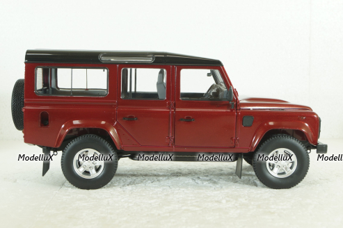 Land Rover Defender 110, red, Century Dragon 1:18