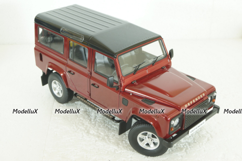 Land Rover Defender 110, red, Century Dragon 1:18
